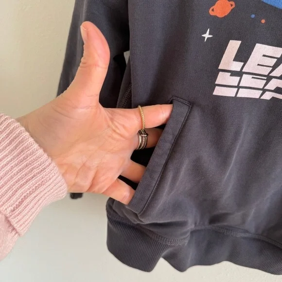 Kids Hanna Andersson Future Leader Sweatshirt 8 130 - Picture 6 of 9